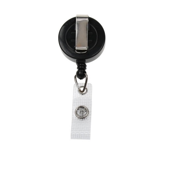 Bild på Svart bricka med rulle, bältesklämma och rem. 60270146