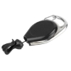 Bild på Black carabiner No-Twist ID badge reel with belt clip and card clip. 60270142 (DE,SE,NO,FI,RO,PL)