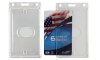 Bild på Cardholder/carrying case rigid plastic with lock clear (vertical/portrait). 60270289 (DE,SE,NO,FI,RO,PL)