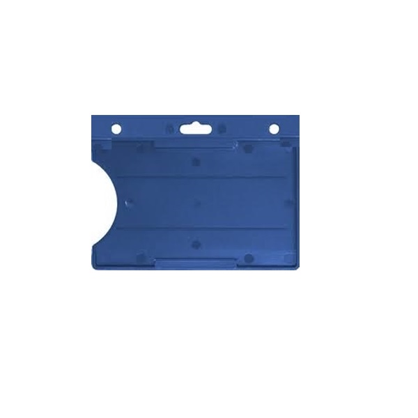 Bild på Cardholder/carrying badge face open plastic blue (horizontal/landscape). 60270197vud (DE,SE,NO,FI,RO,PL)