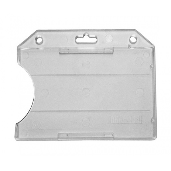 Picture of Cardholder/carrying badge face open plastic frosted (horizontal/landscape). 60270112vud