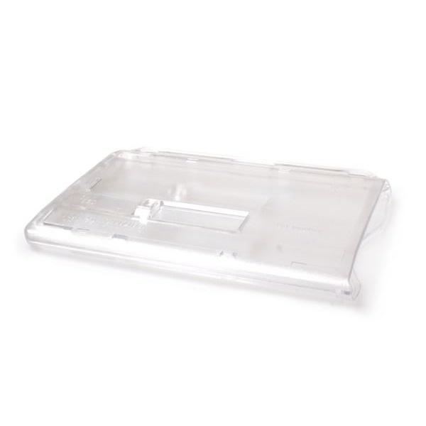 Bild på 2 card cardholder / carrying case rigid plastic Double Slider Bar with lock clear (horizontal / landscape). 60270270 (DE,SE,NO,FI,RO,PL)