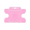 Bild på Bio badge Cardholder/carrying face open plastic pink (horizontal/landscape). 60270459 (DE,SE,NO,FI,RO,PL)