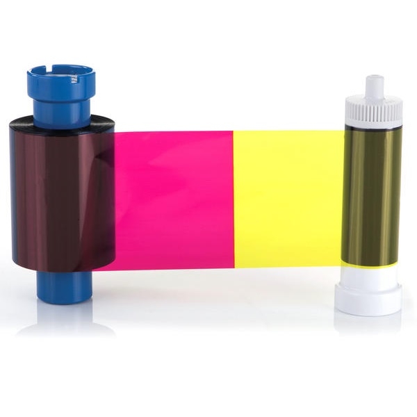 Bild på Pronto/Enduro/RioPro  duo 4+1 color ribbon/dye film (YMCKOK) - 250 print 6-panel. Magicard EN8 MA250YMCKOK. MAGIRIENKOK250 (DE,SE,NO,FI,RO,PL)