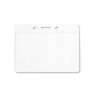 Bild på 86x54 mm Korthållare / bärfodral mjuk plast transparent (horisontell / landskap). 60270310