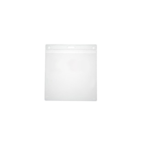 Bild på 110X103 mm Korthållare / bärfodral mjuk plast transparent (horisontell/landskap). 60270378