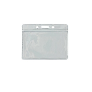 Bild på 86x54 mm Korthållare / bärfodral mjuk plast transparent (horisontell / landskap). 60270310