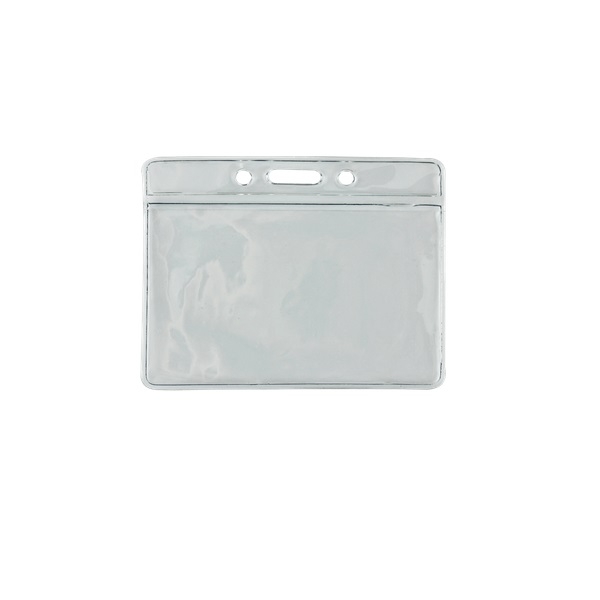 Bild på 86x54 mm Korthållare / bärfodral mjuk plast transparent (horisontell / landskap). 60270310