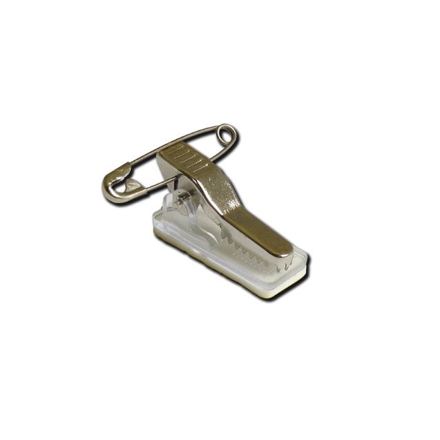 Bild på Metal crocodile id card clip with pin and self-adhesive pad. 60270106 (DE,SE,NO,FI,RO,PL)