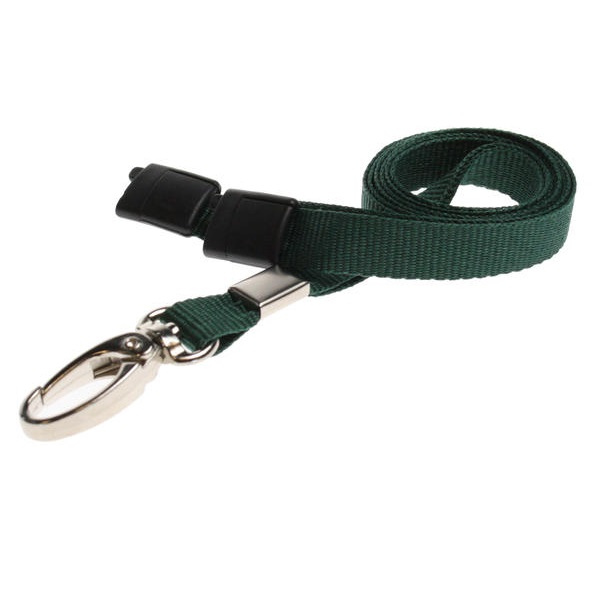 Bild på Green lanyard / keyhanger 10 mm with metal lobster clip. 60270566 (DE,SE,NO,FI,RO,PL)