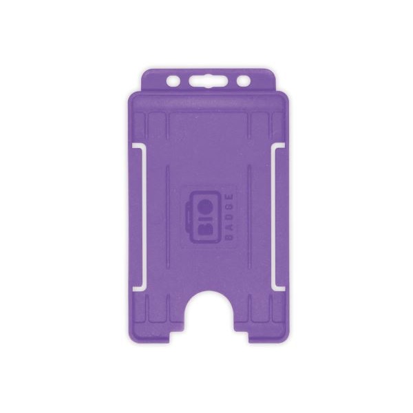Bild på Bio badge Cardholder/carrying face open plastic purple (vertical/portrait). 60270474 (DE,SE,NO,FI,RO,PL)