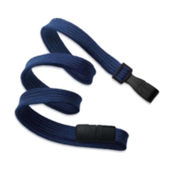 Bild på Blue lanyard / Keyhanger 10 mm with plastic J clip - nylon. 60270508vud (DE,SE,NO,FI,RO,PL)
