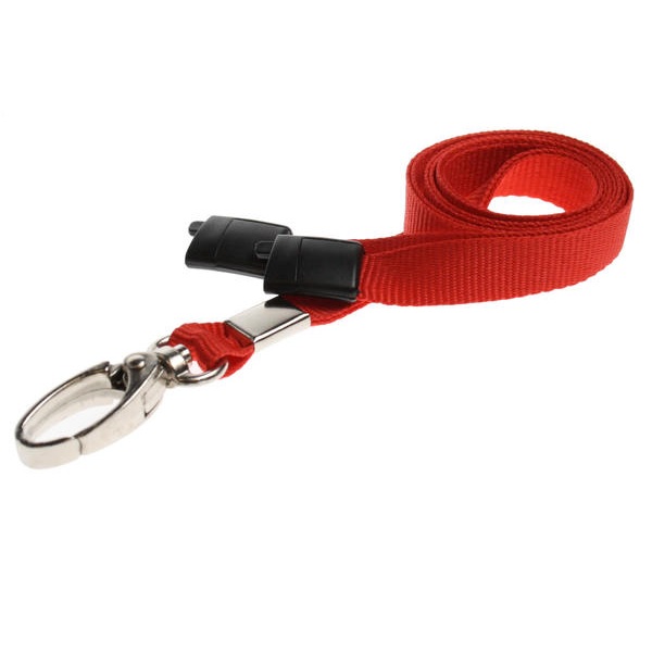 Bild på Red lanyard / keyhanger 10 mm with metal lobster clip. 60270565 (DE,SE,NO,FI,RO,PL)