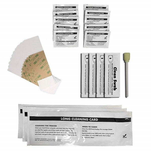 Bild på Compatible Card Printer Cleaning Kit for Fargo HDP5000, HDP5600, Javelin 800i (89200). COM89200 (DE,SE,NO,FI,RO,PL)