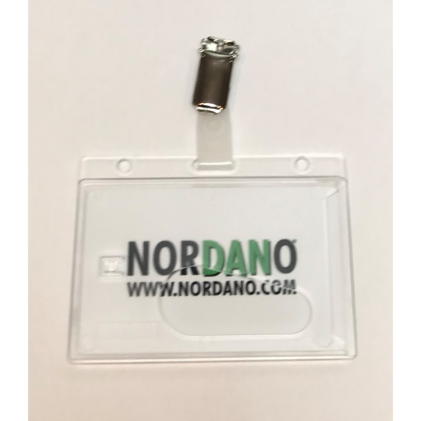 Bild på Cardholder / carrying case rigid plastic with lock frosted (horizontal / landscape) and clip nylon with strap (belt clip). 60270125+60270101 (DE,SE,NO,FI,RO,PL)