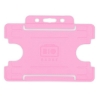 Bild på Bio badge Cardholder/carrying face open plastic pink (horizontal/landscape). 60270459 (DE,SE,NO,FI,RO,PL)