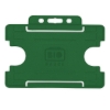 Bild på Bio badge Cardholder/carrying face open plastic green (horizontal/landscape). 60270456 (DE,SE,NO,FI,RO,PL)