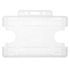 Bild på Bio ID badge Cardholder/carrying face open plastic frosted/clear (horizontal/landscape). 60270450 (DE,SE,NO,FI,RO,PL)