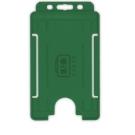 Bild på Bio badge Cardholder/carrying face open plastic green (vertical/portrait). 60270476 (DE,SE,NO,FI,RO,PL)