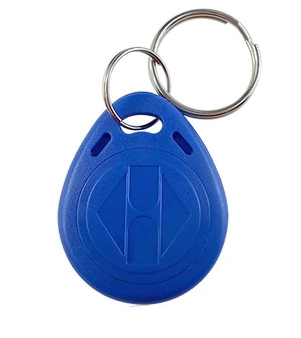 Bild på Blue writeable Key fob 125 KHZ EM. Keyfob. 70102807 (DE,SE,NO,FI,RO,PL)