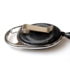 Bild på Black carabiner ID badge reel with belt clip and strap. 60270149 (DE,SE,NO,FI,RO,PL)