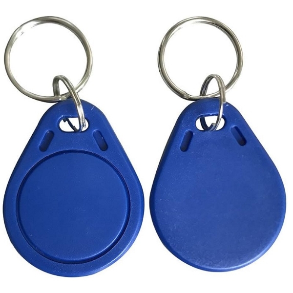 Bild på Blue rewriteable Key fob 125 KHZ EM. Keyfob. 70102818 (DE,SE,NO,FI,RO,PL)