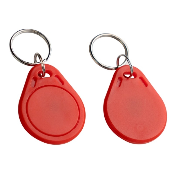 Bild på Red rewriteable Key fob 125 KHZ EM. Keyfob. 70102815 (DE,SE,NO,FI,RO,PL)