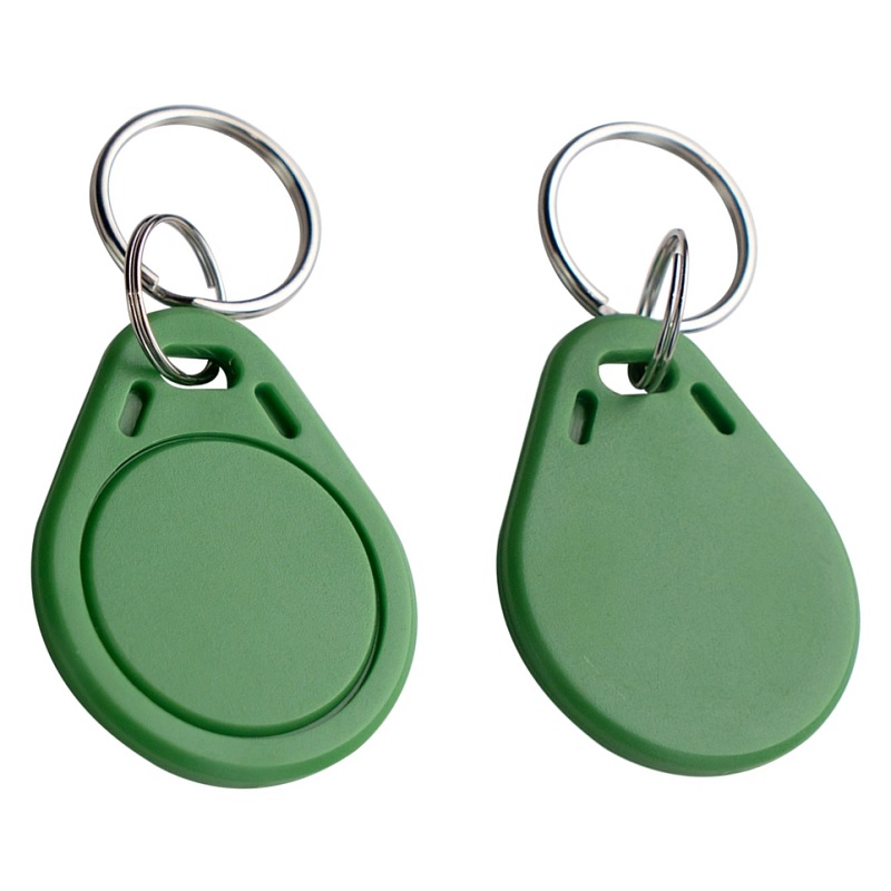 Bild på Green rewriteable Key fob 125 KHZ EM. Keyfob. 70102816 (DE,SE,NO,FI,RO,PL)