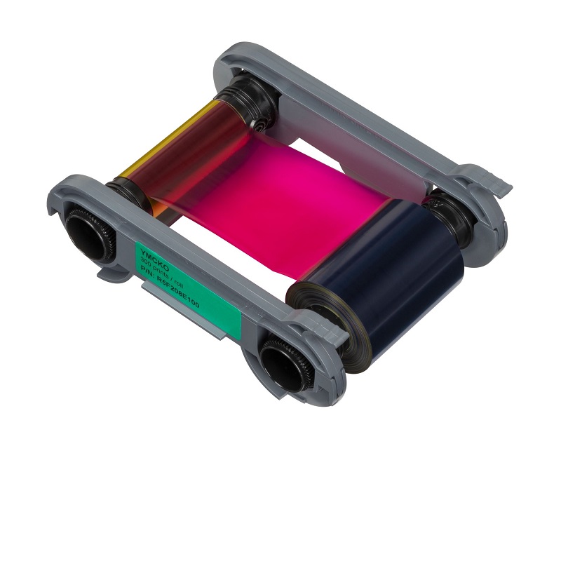 Bild på Evolis Primacy 2 - 4-color ribbon/dye film (YMCKO). Evolis R5F202E100 (DE,SE,NO,FI,RO,PL)