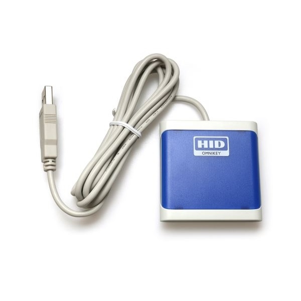 Bild på HID™  Omnikey 5023 Contactless Smart Card Reader - Dark Blue NFC. R50230318-DB (DE,SE,NO,FI,RO,PL)