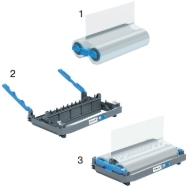 Bild på Laminating film cassette Foton 30 100my. GBC4410024 (SE,NO,FI,RO,PL)