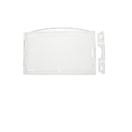 Bild på Enclosed ID Badge Lockable card holder / carrying case rigid plastic Premium (horizontal / landscape). 60270281 (DE,SE,NO,FI,RO,PL)