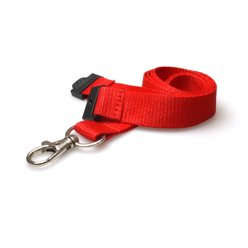 Bild på Red lanyard / keyhanger 20 mm with metal trigger clip. 60270745 (DE,SE,NO,FI,RO,PL)