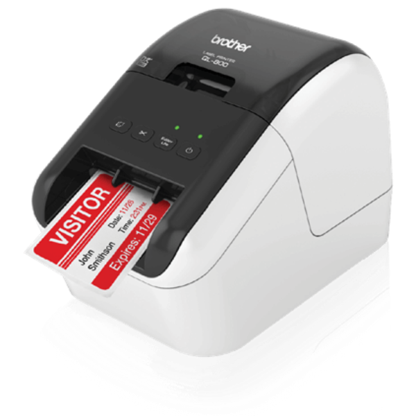 Picture of QL-800 Thermal labelling machine Brother QL-800 USB. BRQL800ZW1