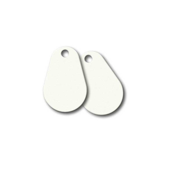 Picture of White key fob Salto 1KB (Mifare) + EM 4200 combi. Keyfob. 70105502