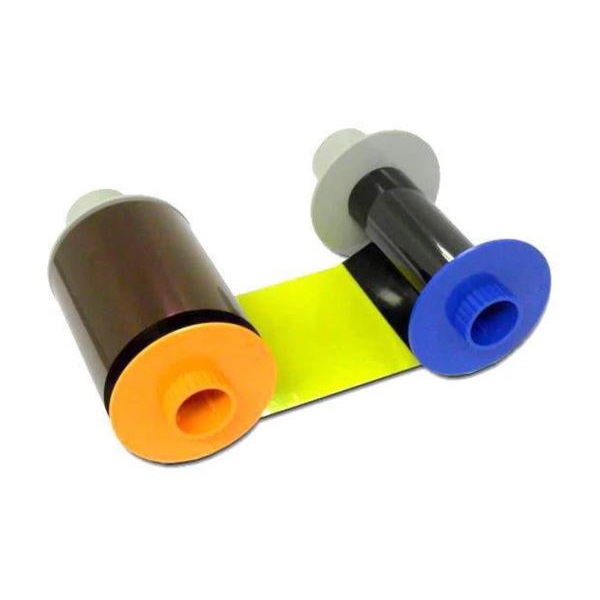 Bild på HID Fargo HDP5000e 4-color+black on other side ribbon (YMCKK) - 500 print. Fargo 84512. Only works on duplex printer. FARGO84512 (DE,SE,NO,FI,RO,PL)