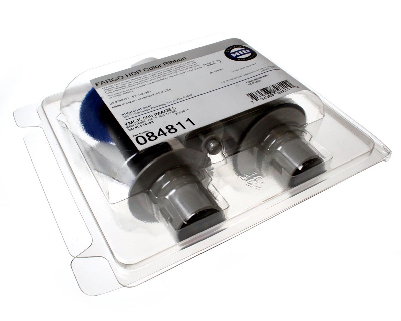 Bild på HID Fargo 84811 HDP8500 4-color ribbon (YMCK) - 500 print. Fargo 84811. FARGO84811 (DE,SE,NO,FI,RO,PL)