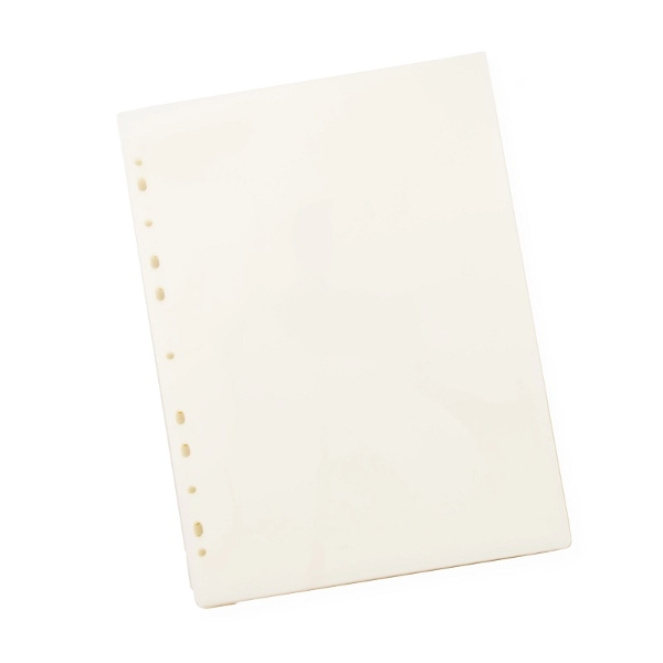 Picture of Euro Slot A4 blank / clear 75 micron / my laminating pouch for ringbinder 216 x 303 mm hot lamination 100 pieces. 60270058